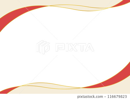 簡約弧形邊框，優雅邊框 116679823