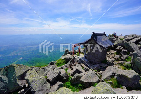 Iwakisan Shrine Okumiya at the top of Mt. Iwaki 116679878