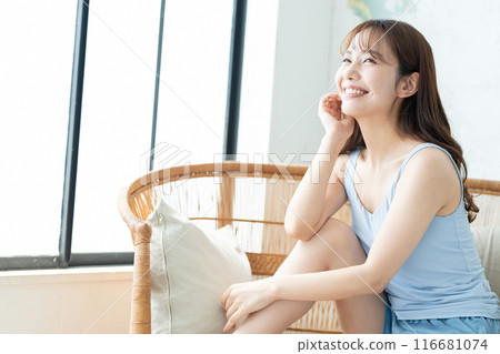 Young women body care beauty image 116681074