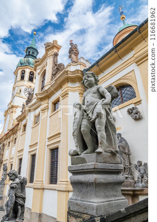 Capuchin Monastery and Church of Loreto Sanctuary on Hradcany Hill in Mala Strana district of Prague, Czech Republic 116681962