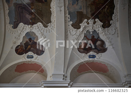 Saints Cyril and Methodius Cathedral, seat of the Czech and Slovak Orthodox Church, in Nove Mesto district in Prague, Czech Republic Saints Cyril and Methodius Cathedral, seat of the Czech and Slovak Orthodox Church, in Nove Mesto district in Prague, Czech Republic 116682325
