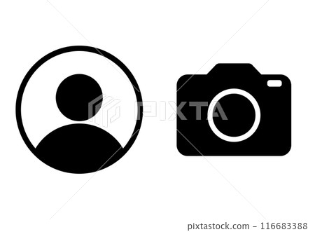 Account camera icon 116683388