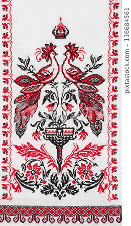 Ukrainian embroidery, folk arts and crafts Ukrainian embroidery, folk arts and crafts 116684561