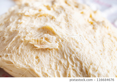 初次發酵拉伸麵團 116684676