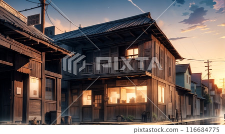 動漫背景_1940年代_戰後日本風景_024 116684775