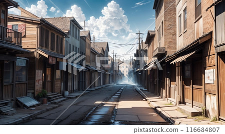 動漫背景_1940年代_戰後日本風景_050 116684807