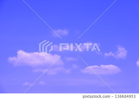 藍天白雲(背景素材) 藍天白雲(背景素材) 116684953