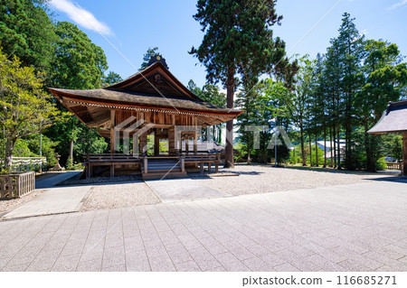 <Shimane Prefecture> Kumano Taisha Shrine Dance Hall <Shimane Prefecture> Kumano Taisha Shrine Dance Hall 116685271