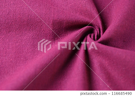 red cotton texture color of fabric textile industry 116685490