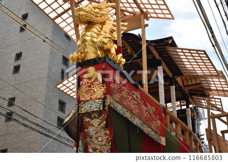 Ofuneboko Gion Festival Hoko-e erection Ofuneboko Gion Festival Hoko-e erection 116685803