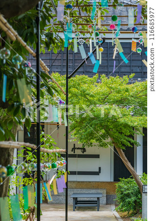夏季半六庭園、風鈴裝飾(愛知縣半田市) 夏季半六庭園、風鈴裝飾(愛知縣半田市) 116685977
