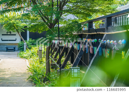 夏季半六庭園、風鈴裝飾（愛知縣半田市） 116685995
