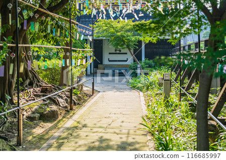 夏季半六庭園、風鈴裝飾（愛知縣半田市） 116685997