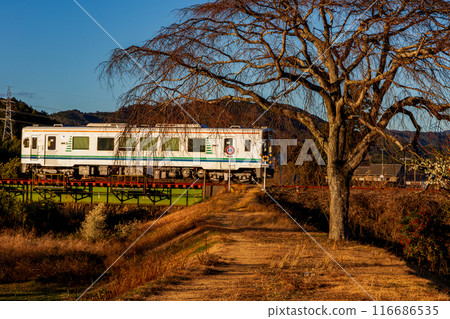 Hongo, Kakegawa City, Shizuoka Prefecture Tenryu Hamanako Railway and scenery along the line 116686535