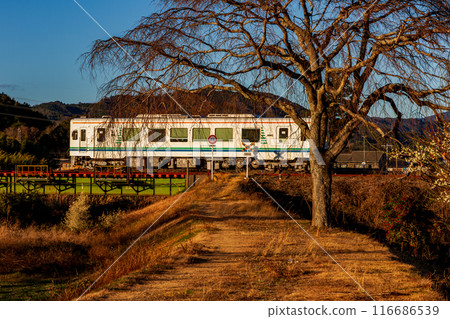 Hongo, Kakegawa City, Shizuoka Prefecture Tenryu Hamanako Railway and scenery along the line 116686539