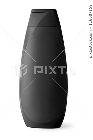 Black tube bottle 116687158