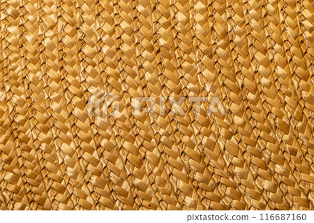 Traditional hand weaving of processed products. Traditional hand weaving of processed products. 116687160