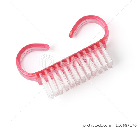 Dish washing brush isolated Dish washing brush isolated 116687176