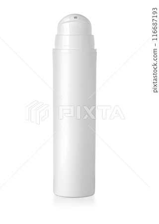 White bottle with sprayer. 116687193