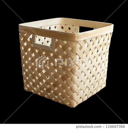 Square straw wicker goat Square straw wicker goat 116687366