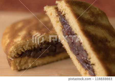 銅鑼燒的特寫照片 銅鑼燒的特寫照片 116688663