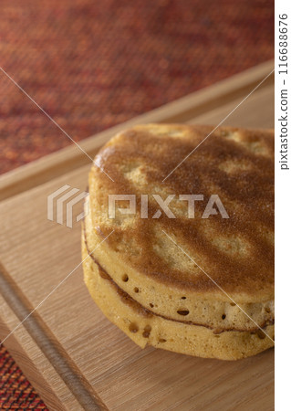 銅鑼燒的特寫照片 116688676