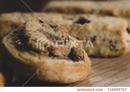 烤餅的特寫照片 116688767