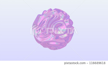holographic, color, heart 116689618