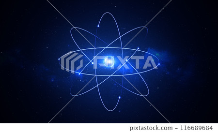 background, particle, light 116689684