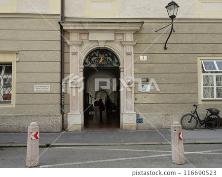 Chatolic Theology building in Salzburg, Austria 116690523