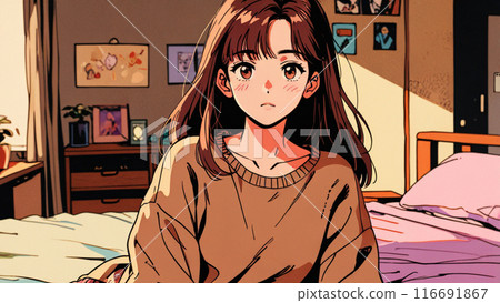 80s and 90s retro cute girls 80s and 90s retro cute girls 116691867