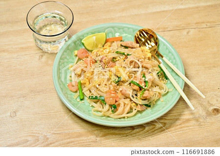 泰式Pad Thai(泰式炒麵、炒米粉) 泰式Pad Thai(泰式炒麵、炒米粉) 116691886