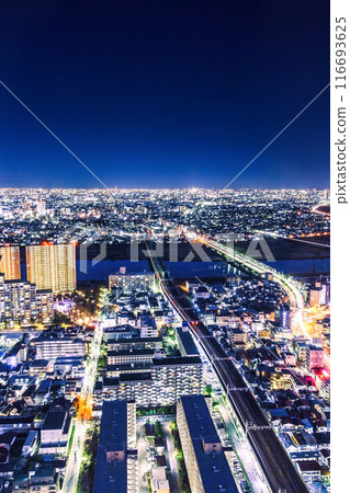 Night view image of Tokyo Night view image of Tokyo 116693625
