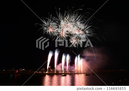 Toyohashi Gion Festival Fireworks Display Toyohashi Gion Festival Fireworks Display 116693855