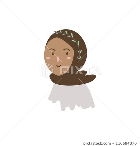 Young muslim woman wearing hijab 116694070
