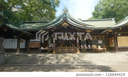 Kemigawa Shrine, located in Hanamigawa Ward, Chiba City Kemigawa Shrine, located in Hanamigawa Ward, Chiba City 116694429
