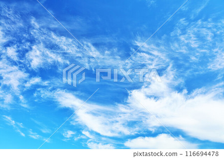秋天天空和雲彩 116694478