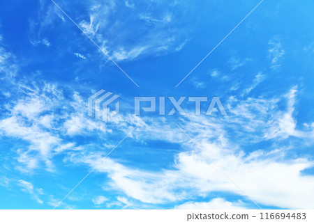 秋天天空和雲彩 116694483