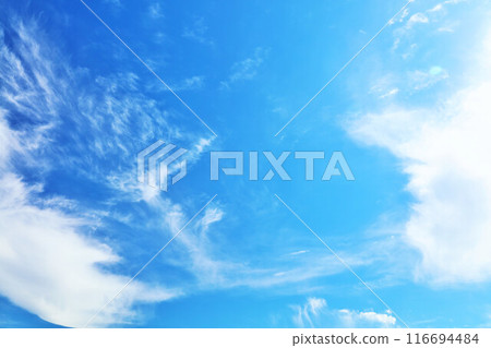 Autumn sky and clouds 116694484