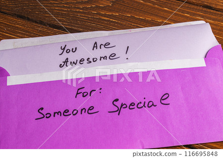 Spiritual message in the mail Spiritual message in the mail 116695848