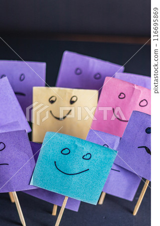 Be Positive, Be Different, Stand Out Photo 116695869
