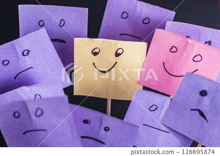 Be Positive, Be Different, Stand Out Photo 116695874