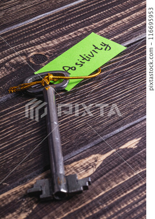 Secret key for a positive life Photo 116695953