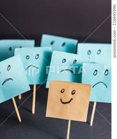 Be Positive, Be Different, Stand Out Photo 116695990