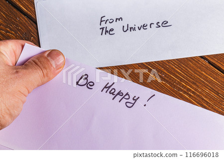 Spiritual message in the mail Photo Spiritual message in the mail Photo 116696018