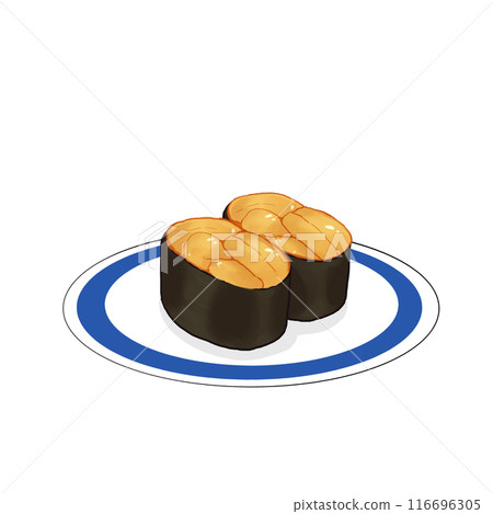 Sushi sea urchin 116696305