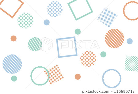 Pale geometric background 116696712