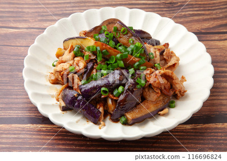 辣味噌炒茄子豬肉 辣味噌炒茄子豬肉 116696824