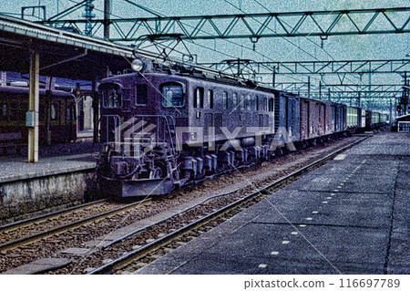 Freight train in Naoetsu 116697789