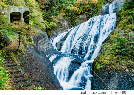 Fukuroda Falls in early autumn, Ibaraki 116698901